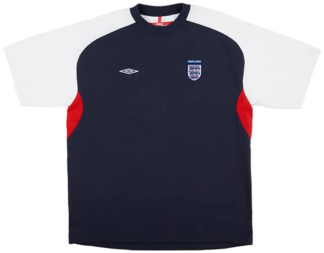 2004-06 England Umbro Training Shirt - 8/10 - (XL)