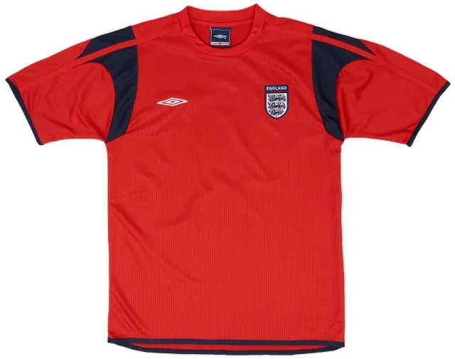 2004-05 England Umbro Training Shirt - 8/10 - (S)