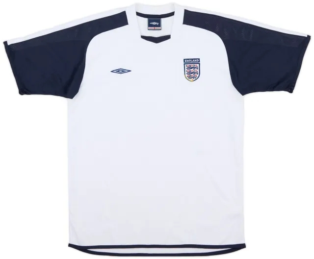 2004-05 England Umbro Training Shirt - 7/10 - (M)