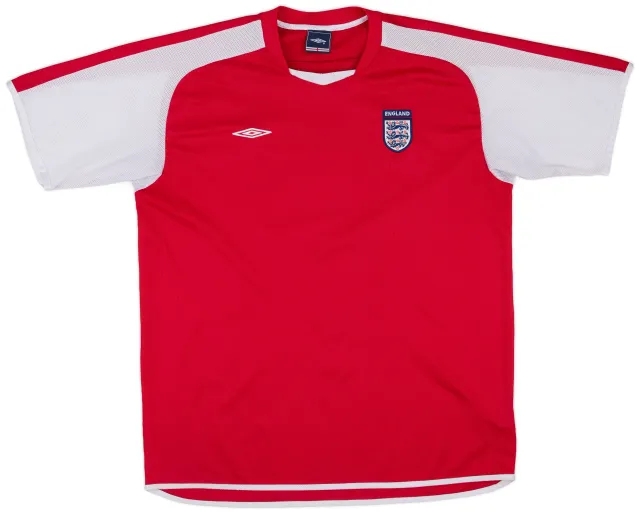 2004-05 England Umbro Training Shirt - 8/10 - (XL)
