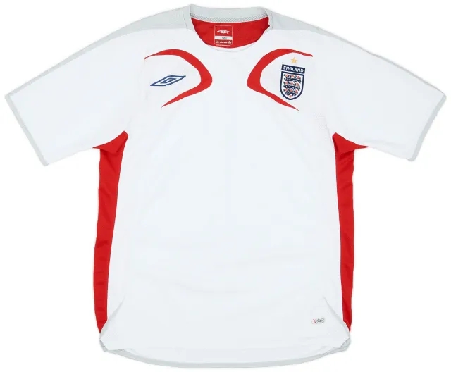 2005-06 England Umbro Training Shirt - 8/10 - (L)