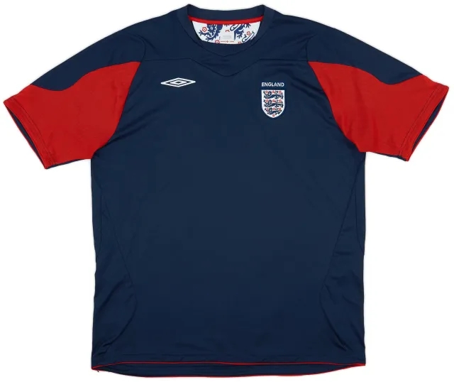 2006-07 England Umbro Training Shirt - 9/10 - (XXL)