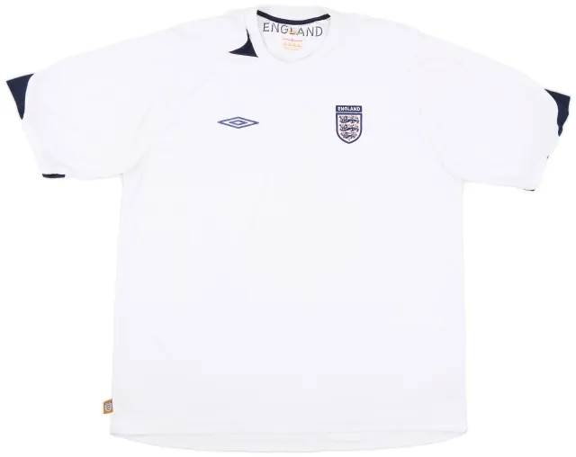 2006-07 England Umbro Training Shirt - 7/10 - (XXL)