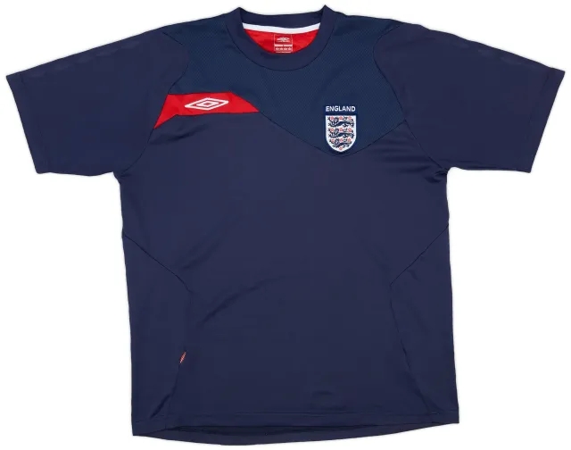 2007-09 England Umbro Training Shirt - 9/10 - (L)