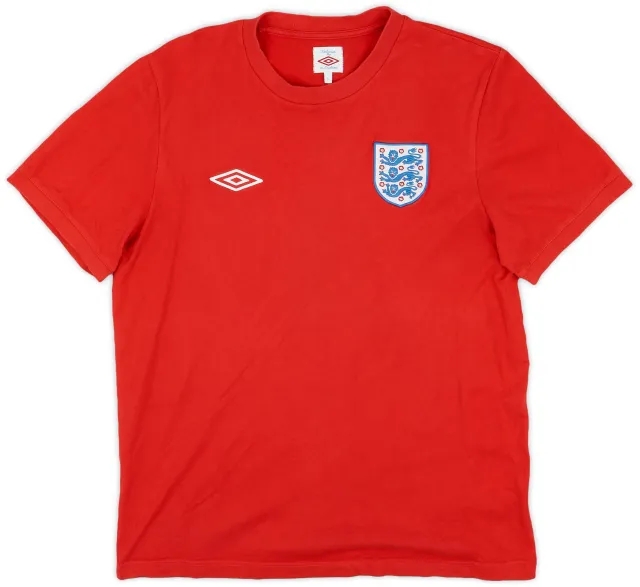 2010-11 England Umbro Training Shirt - 8/10 - (L)