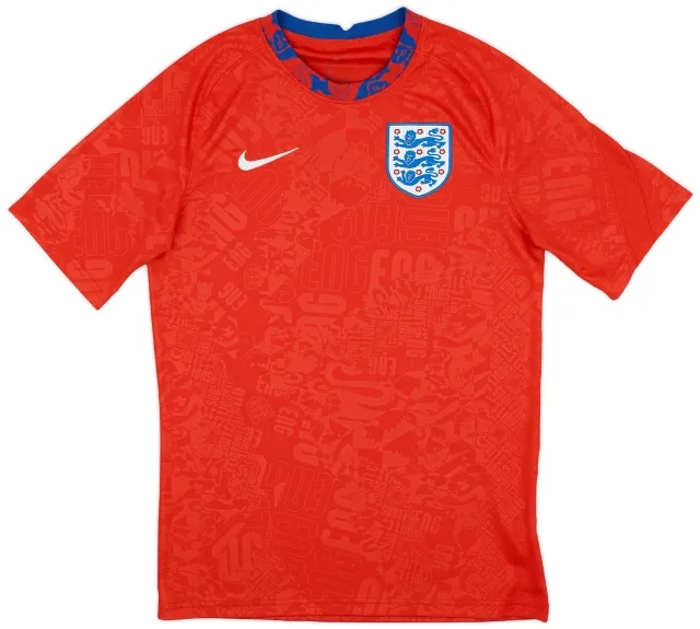2020-21 England Nike Training Shirt - 7/10 - (S)