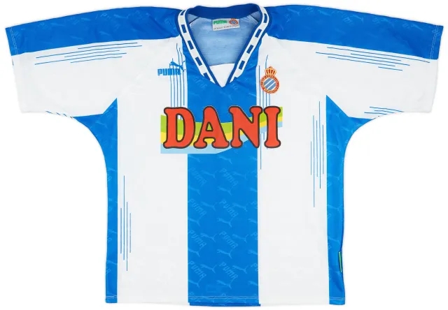Puma 1994-95 Espanyol Home Shirt - 8/10 - (XL)