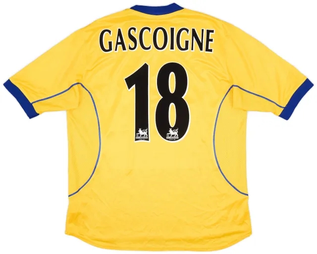 Puma 2000-01 Everton Away Shirt Gascoigne #18 - 6/10 - (L)