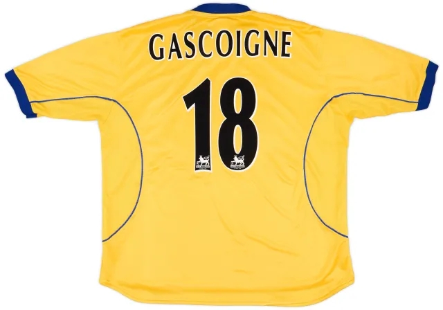Puma 2000-01 Everton Away Shirt Gascoigne #18 - 8/10 - (XXL)