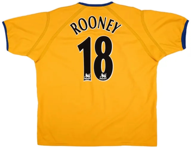 Puma 2003-04 Everton Away Shirt Rooney #18 - 8/10 - (XXL)