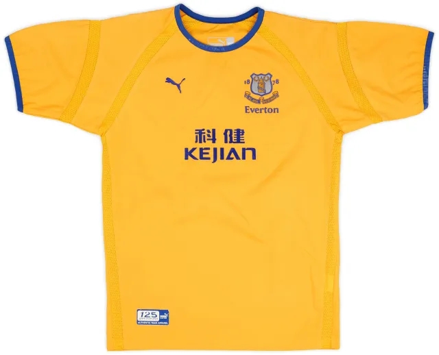 Puma 2003-04 Everton Away Shirt - 8/10 - (M.Boys)