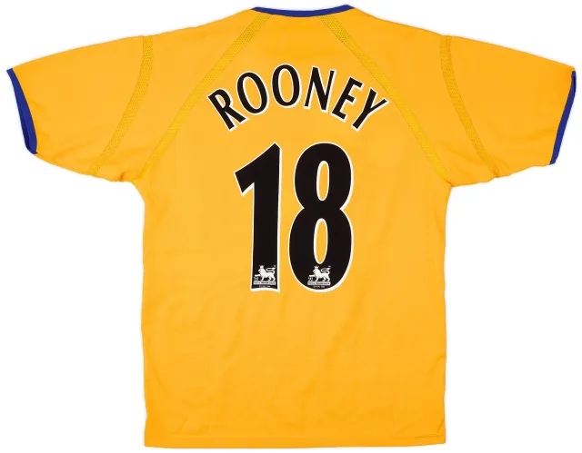 Puma 2003-04 Everton Away Shirt Rooney #18 - 10/10 - (S)