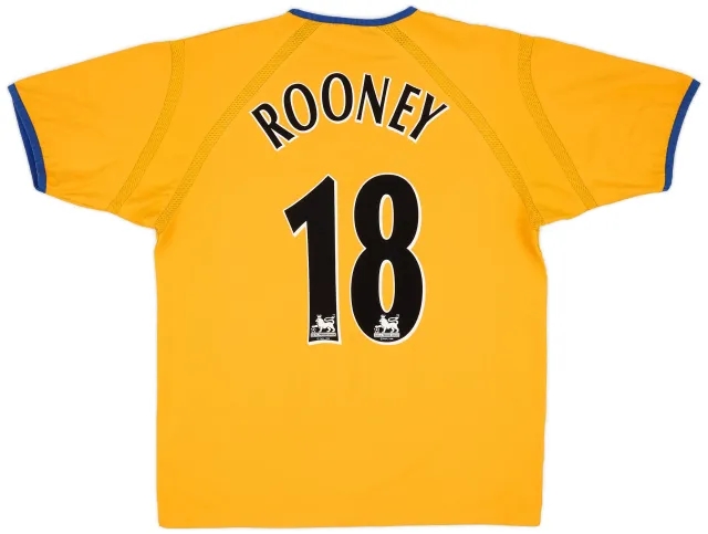 Puma 2003-04 Everton Away Shirt Rooney #18 - 7/10 - (L)