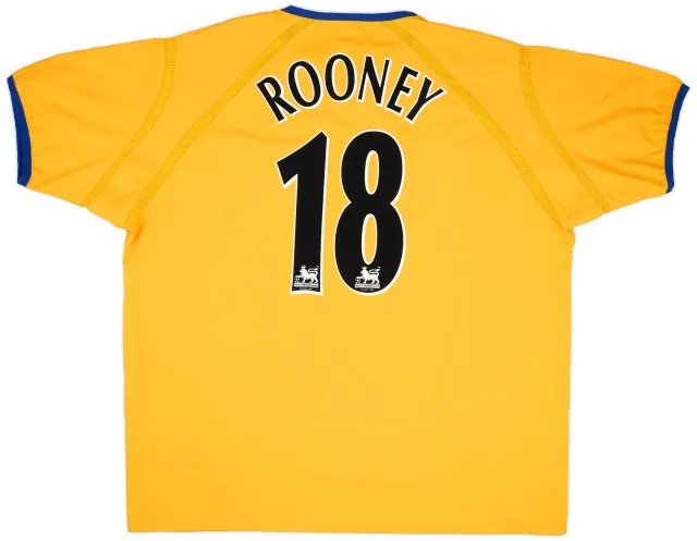 Puma 2003-04 Everton Away Shirt Rooney #18 - 8/10 - (XXL)
