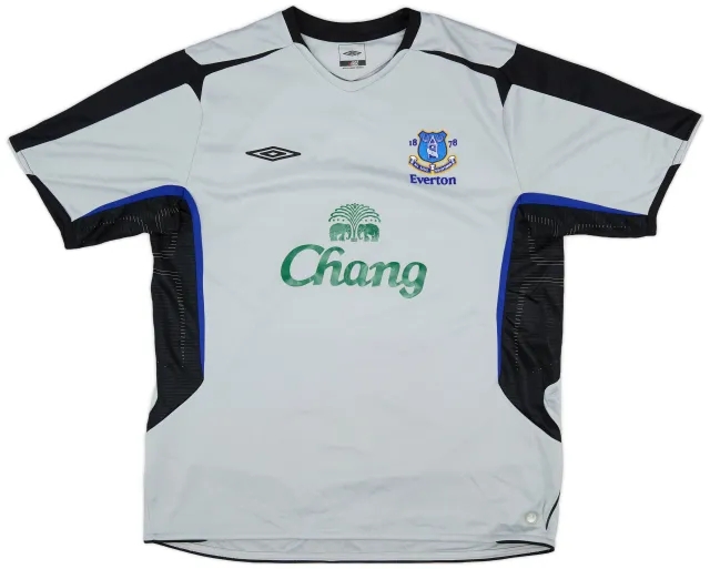 Umbro 2005-06 Everton Away Shirt - 8/10 - (XL)