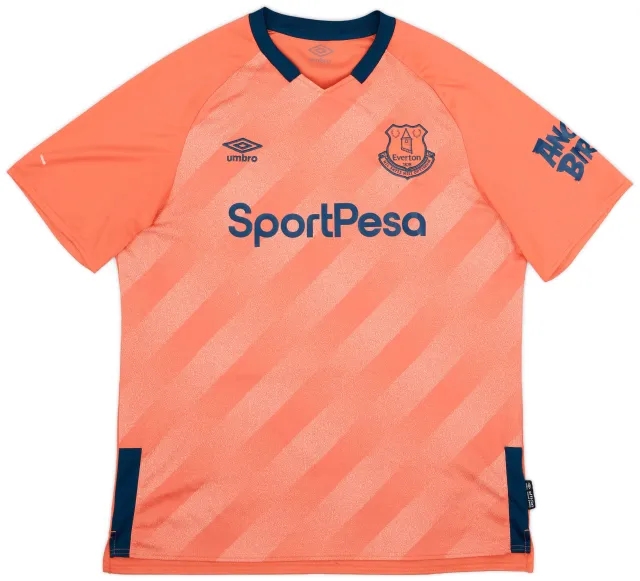Umbro 2019-20 Everton Away Shirt - 7/10 - (XL)