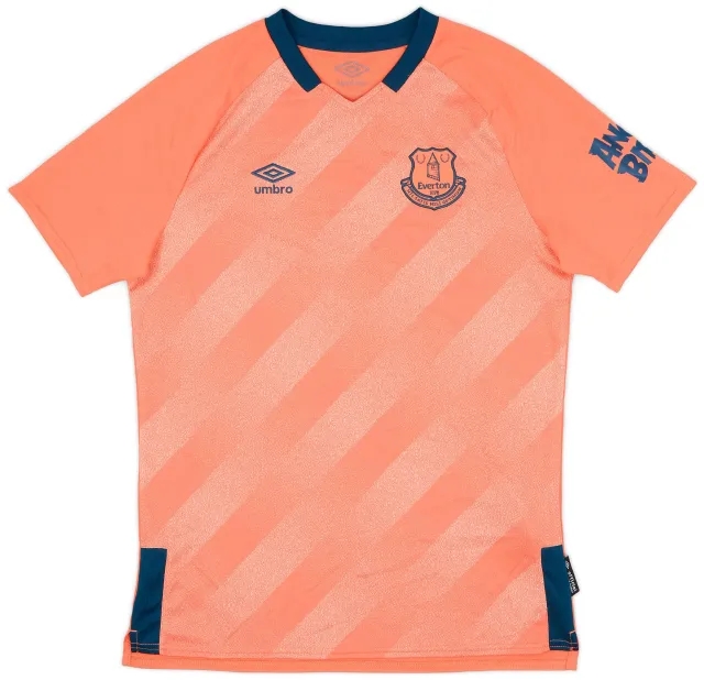 Umbro 2019-20 Everton Away Shirt - 8/10 - (XL.Boys)