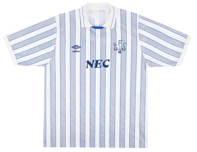 Umbro 1988-90 Everton Away Shirt - 6/10 - (L)
