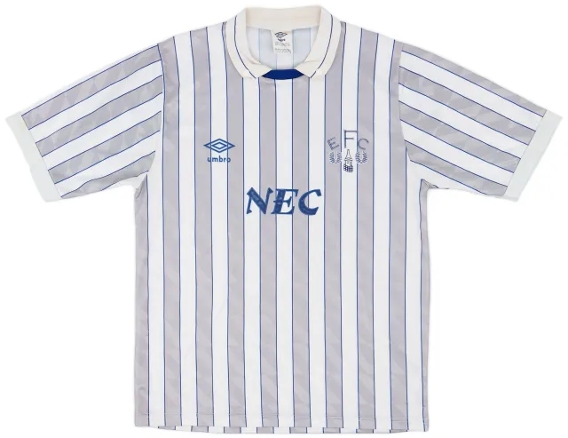 Umbro 1988-90 Everton Away Shirt - 8/10 - (M)