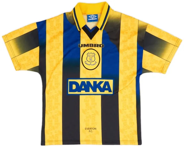 Umbro 1996-98 Everton Away Shirt - 9/10 - (Y)
