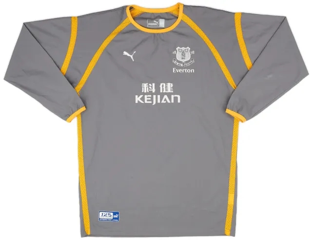 Puma 2003-04 Everton GK Shirt - 8/10 - (XL.Boys)