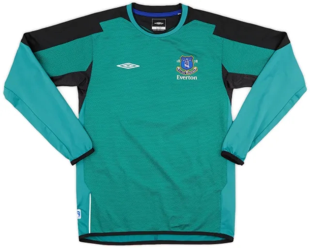 Umbro 2004-05 Everton GK Shirt - 8/10 - (XL.Boys)