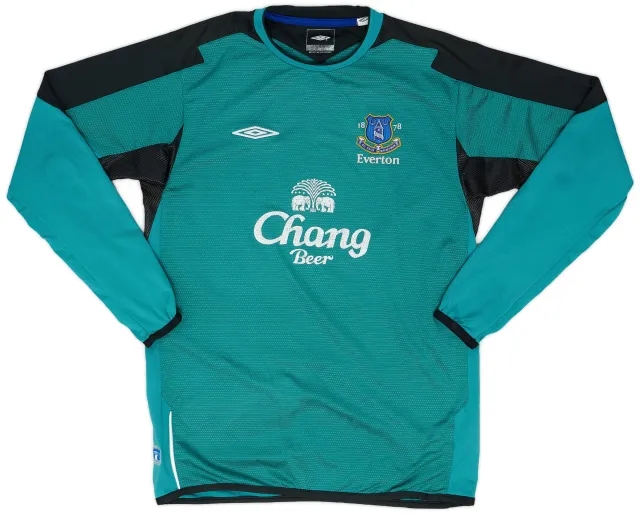 Umbro 2005-06 Everton GK Shirt - 7/10 - (XL.Boys)