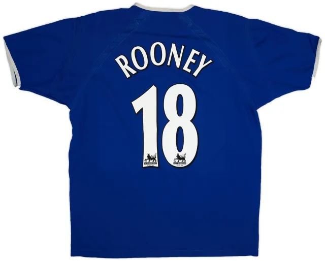 Puma 2003-04 Everton Home Shirt Rooney #18 - 7/10 - (L)