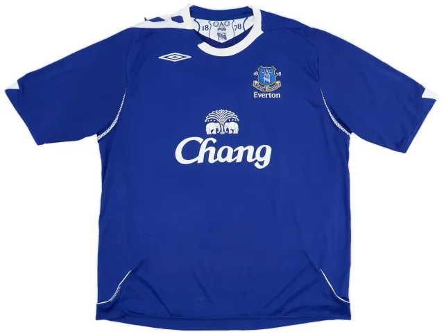 Umbro 2006-07 Everton Home Shirt - 6/10 - (XXL)