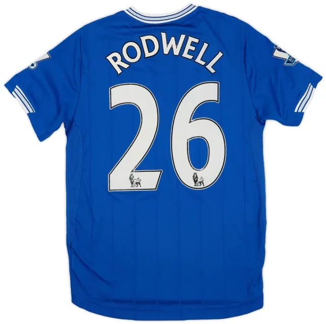 LeCoqSportif 2009-10 Everton Home Shirt Rodwell #26 - 7/10 - (S)