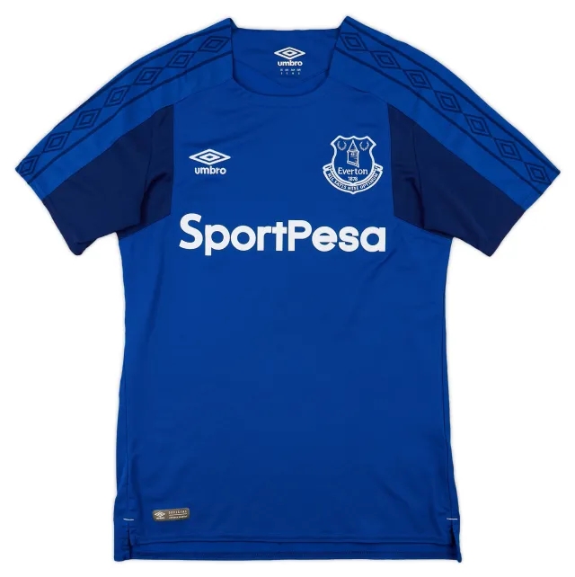 Umbro 2017-18 Everton Home Shirt - 9/10 - (S)