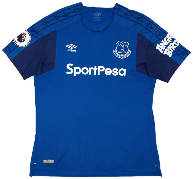 Umbro 2017-18 Everton Home Shirt - 7/10 - (XL)