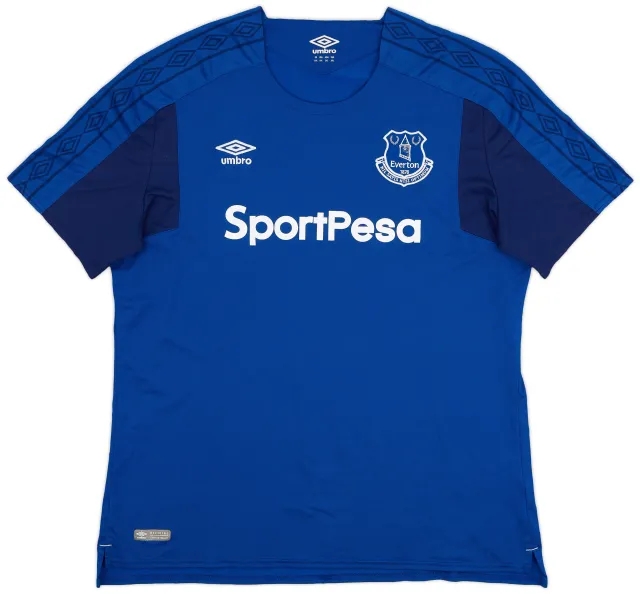 Umbro 2017-18 Everton Home Shirt - 8/10 - (XXL)