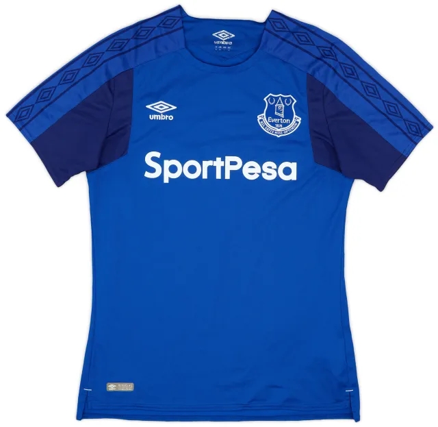 Umbro 2017-18 Everton Home Shirt - 9/10 - (M)