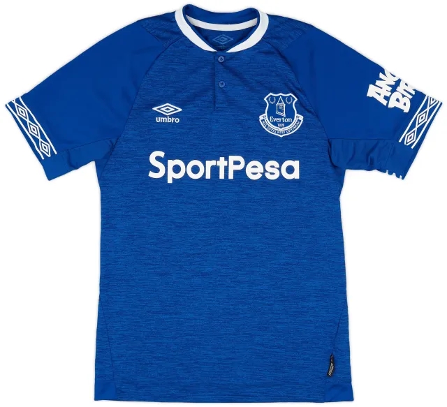 Umbro 2018-19 Everton Home Shirt - 9/10 - (S)