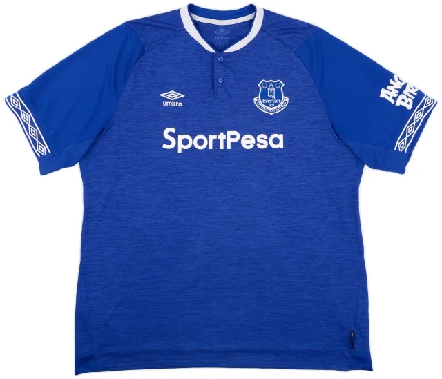 Umbro 2018-19 Everton Home Shirt - 8/10 - (3XL)