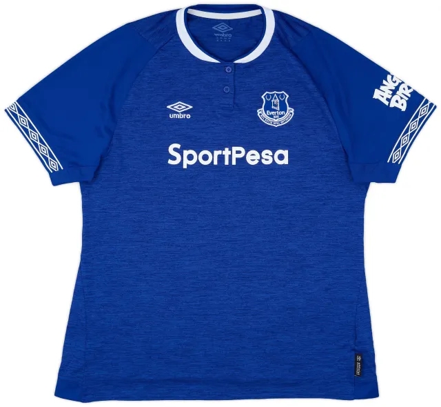 Umbro 2018-19 Everton Home Shirt - 10/10 - (Women's L)