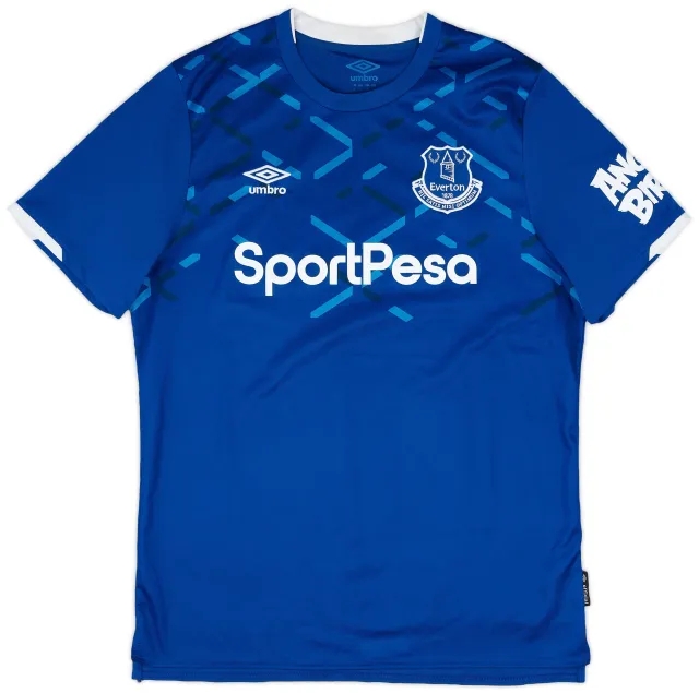 Umbro 2019-20 Everton Home Shirt - 9/10 - (L)