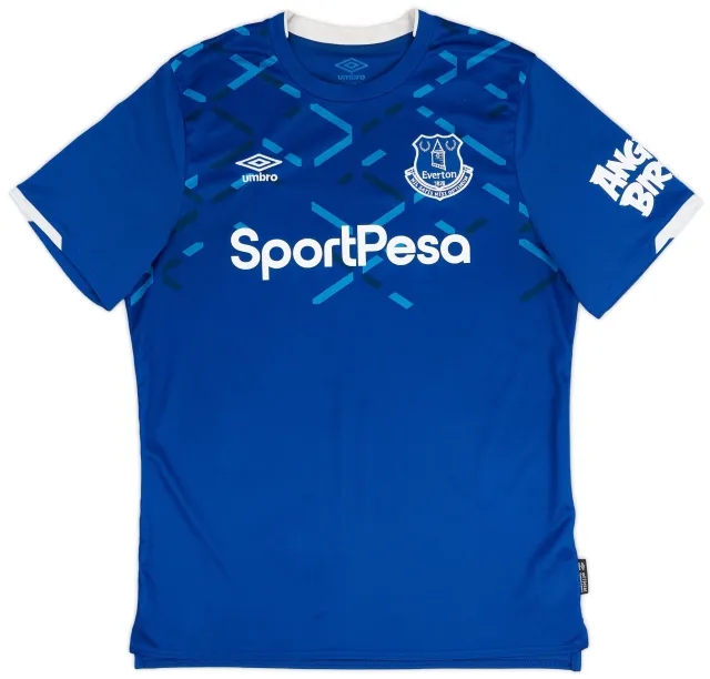 Umbro 2019-20 Everton Home Shirt - 9/10 - (L)