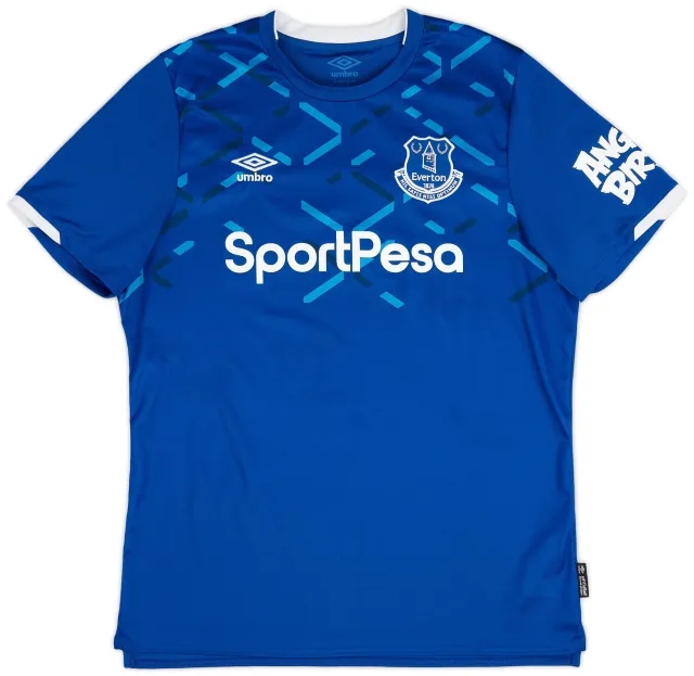 Umbro 2019-20 Everton Home Shirt - 9/10 - (L)
