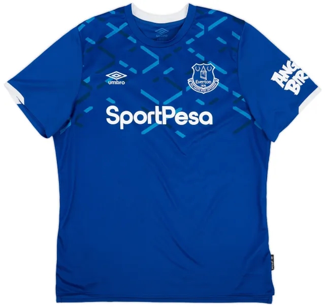 Umbro 2019-20 Everton Home Shirt - 9/10 - (XL)