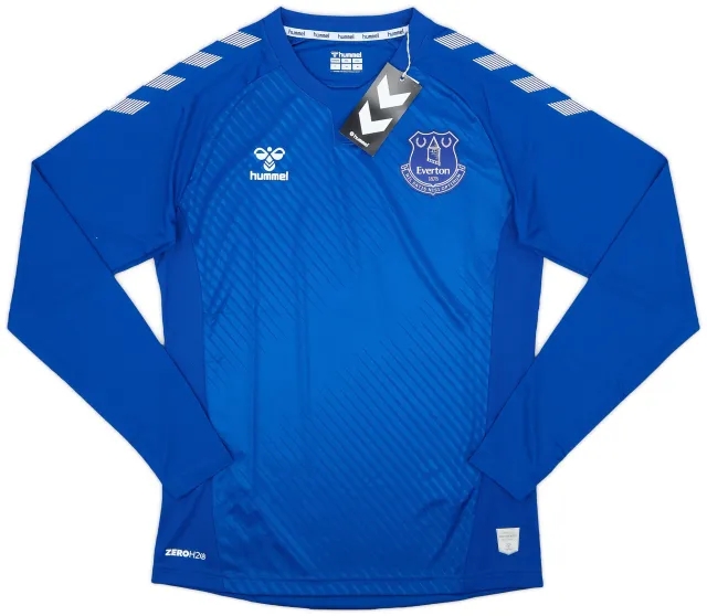 Hummel 2020-21 Everton Home L/S Shirt (S)