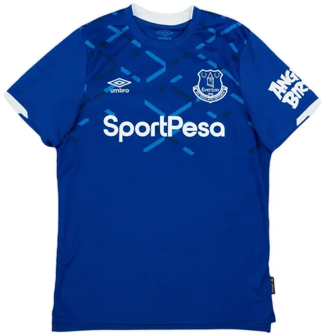 Umbro 2019-20 Everton Home Shirt - 8/10 - (M)