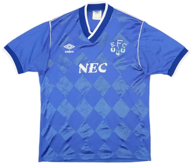 Umbro 1986-89 Everton Home Shirt - 9/10 - (M)