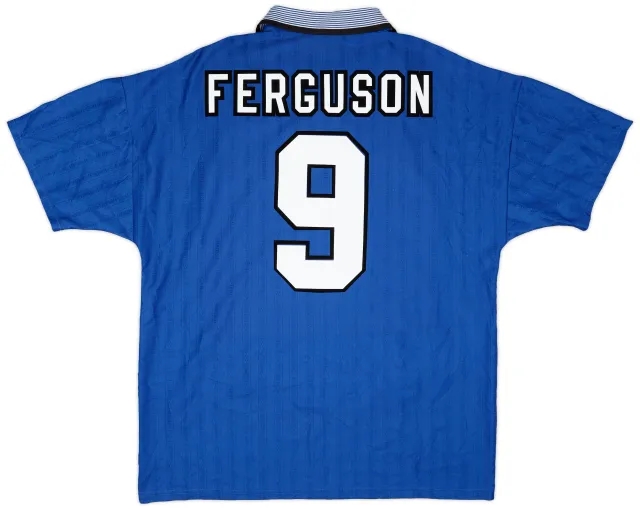 Umbro 1995-97 Everton Home Shirt Ferguson #9 - 6/10 - (XL)