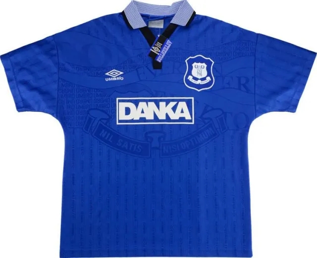 Umbro 1995-97 Everton Home Shirt Y