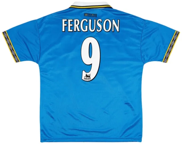 Umbro 1997-99 Everton Home Shirt Ferguson #9 (L)