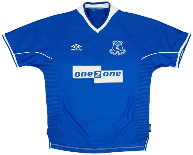 Umbro 1999-00 Everton Home Shirt - 8/10 - (L)