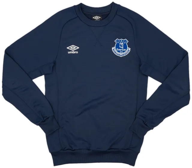 2015-16 Everton Umbro Sweat Top - 8/10 - (S)