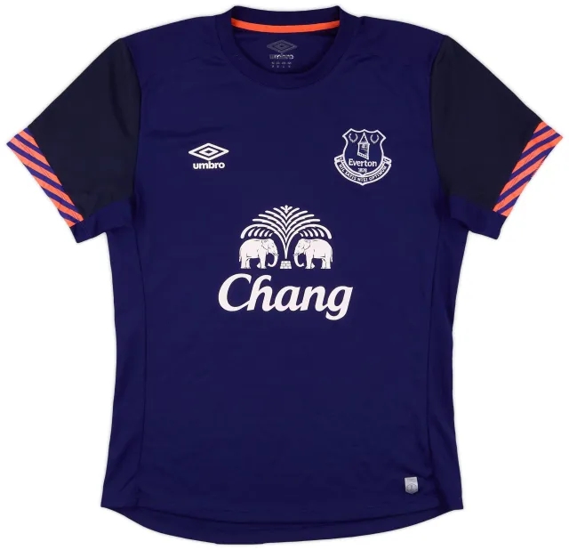 2015-16 Everton Umbro Training Shirt - 8/10 - (M)